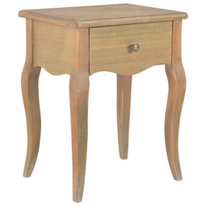 Stolik nocny, 40x30x50 cm, lite drewno sosnowe