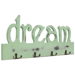 Wieszak ścienny na płaszcze DREAM, 50 x 23 cm