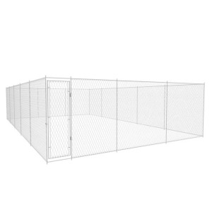 Kojec dla psa, galwanizowana stal, 950x570x185 cm