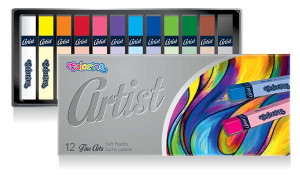 Pastele suche ARTIST 12 kolorów - Colorino Kids