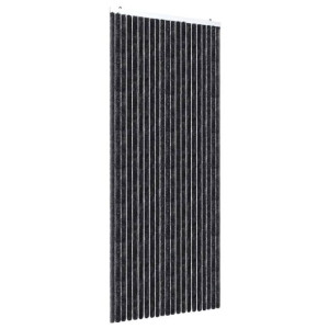Zasłona przeciwko owadom, antracytowa, 90x220 cm, szenil