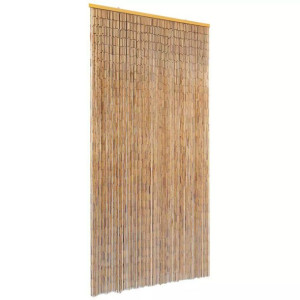 Zasłona na drzwi, bambusowa, 90 x 220 cm