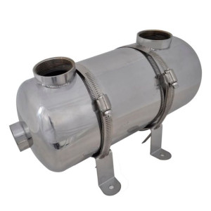 Basenowy wymiennik ciepła 355 x 134 mm 40 kW