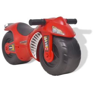 Motocykl - jeździk, plastikowy, czerwony
