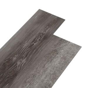Panele podłogowe PVC, 5,02m², 2mm, samoprzylepne drewno w paski