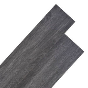 Panele podłogowe z PVC, 4,46 m², 3 mm, czarne