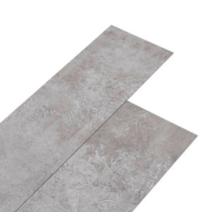 Panele podłogowe z PVC, 5,26 m², 2 mm, szary ziemisty