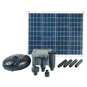 SolarMax 2500, zestaw z panelem słonecznym, pompą i baterią
