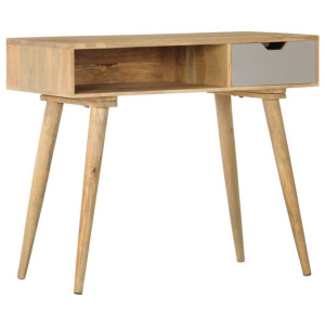 Stolik konsola, 89 x 44 x 76 cm, lite drewno mango