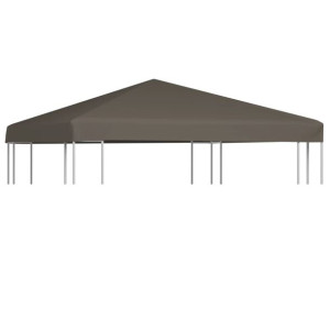 Zadaszenie do altany, 310 g/m², 3 x 3 m, kolor taupe