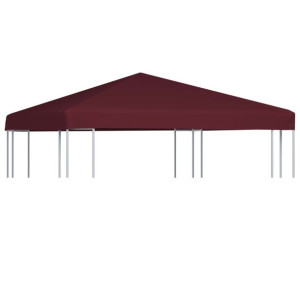 Zadaszenie do altany, 310 g/m², 3 x 3 m, bordowe