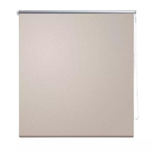 Roleta okienna zaciemniająca beżowa 80 x 230 cm