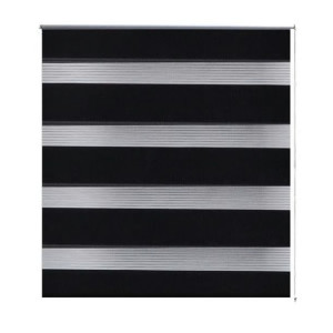 Roleta Zebra (50 x 100 cm) Czarna