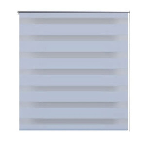 Roleta w pasy (80 x 175 cm) biała