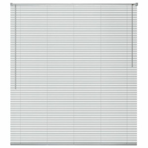 Żaluzja aluminiowa, srebrna 80x220 cm