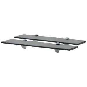 Półki szklane, 2 szt., 50 x 10 cm, 8 mm