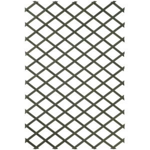 Kratki do pnączy, 2 szt., 50 x 150 cm, drewno, zielone