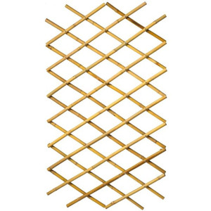 Ogrodowa kratka do pnączy, 100x200 cm, bambus, 6040722