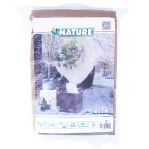 Kaptur ochronny na rośliny, 60 g/m², beżowy, 2 x 5 m