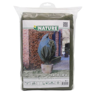 Kaptur ochronny dla roślin, 70 g/m², zielony, 1,5x2 m