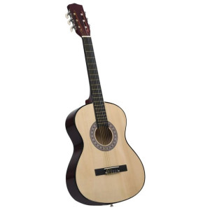 Gitara klasyczna dla początkujących, 3/4 (36"), lipa