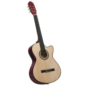 Gitara akustyczna z wycięciem, 6 strunami i equalizerem