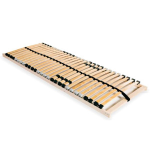 Stelaż do łóżka z 28 listwami, 7 stref, 80 x 200 cm
