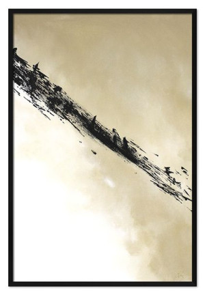 Obraz olejny ręcznie malowany Abstrakcja 63x93cm