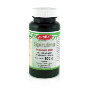Spirulina tabletki 100g (ok. 400 szt.)