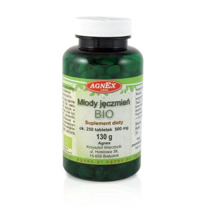 BIO Młody jęczmień TABLETKI 130g (ok.250szt)