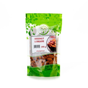 Migdały kalifornijskie łuskane 250g