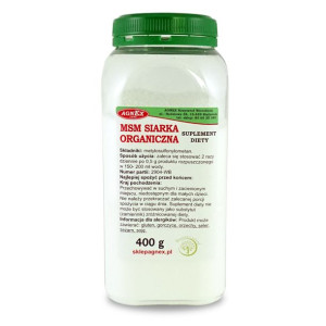 MSM Siarka organiczna 400g - słoik