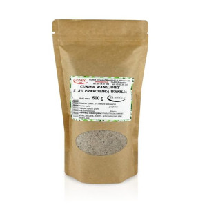 Cukier waniliowy  z prawdziwą wanilią 3%  500g