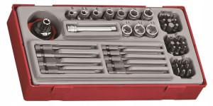 Zestaw grotów i nasadek Teng Tools TT1448 48 szt.