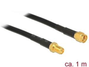 Kabel antenowy Delock RP-SMA 1.0m