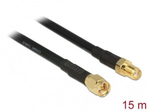 Kabel antenowy Delock SMA CFD/RF200 15.0m