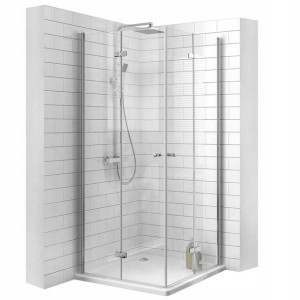 Kabina Prysznicowa Orion Chrom Składana 80x80