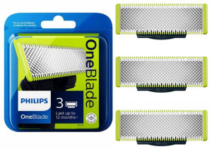 3x Nóż Ostrze Do Philips Oneblade Qp2520 Qp2530