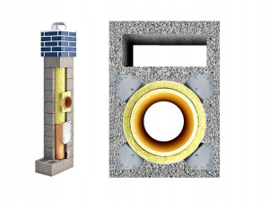 10m Fi 200 +1w Ceramiczny Komin System Kominowy