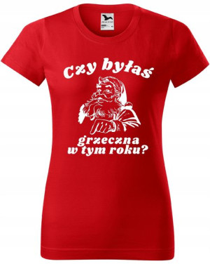 Czy byłaś grzeczna w tym roku? Czerwona S