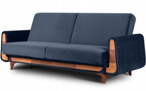 Sofa Kanapa 3-osobowa MODERN TOP QUALITY Granatowa