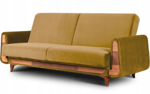 Sofa Kanapa 3-osobowa MODERN TOP QUALITY Żółta