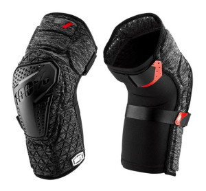 Ochraniacze na kolana 100% SURPASS Knee Guard grey heather black roz. M (NE