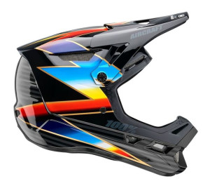 Kask full face 100% AIRCRAFT COMPOSITE Helmet Knox Black roz. L (59-60 cm)
