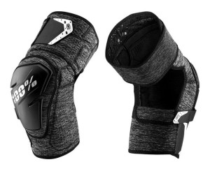 Ochraniacze na kolana 100% FORTIS Knee Guard grey heather black roz. S/M (N