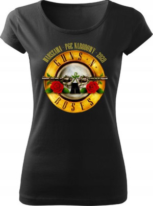 Guns n Roses koszulka koncert Warszawa 2020 M v1