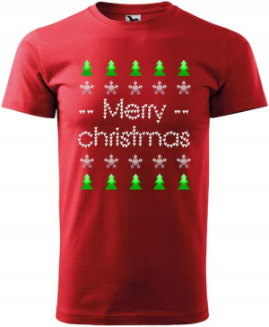 Koszulka Merry Christmas na święta 4XL ver6
