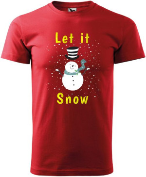 Koszulka LET IT SNOW prezent na święta XL ver2