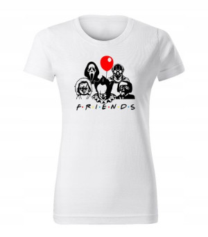 Koszulka damska na HALLOWEEN Friends r.XL
