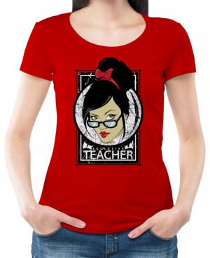 Koszulka BEST TEACHER EVER dla nauczyciela M v2